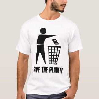 T-shirt Save the Planet ! (Claire)