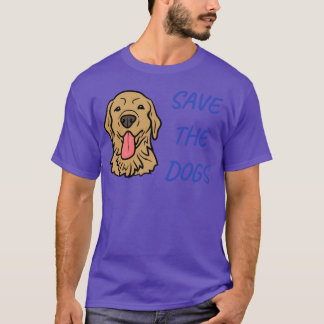 T-shirt SAVEHE CHIENS Famille vintage