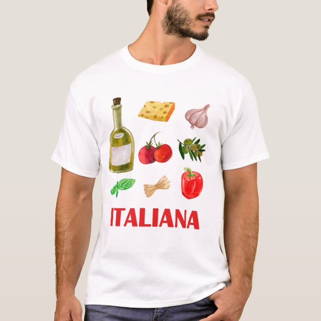 T-shirt Saveur italienne (Devant)