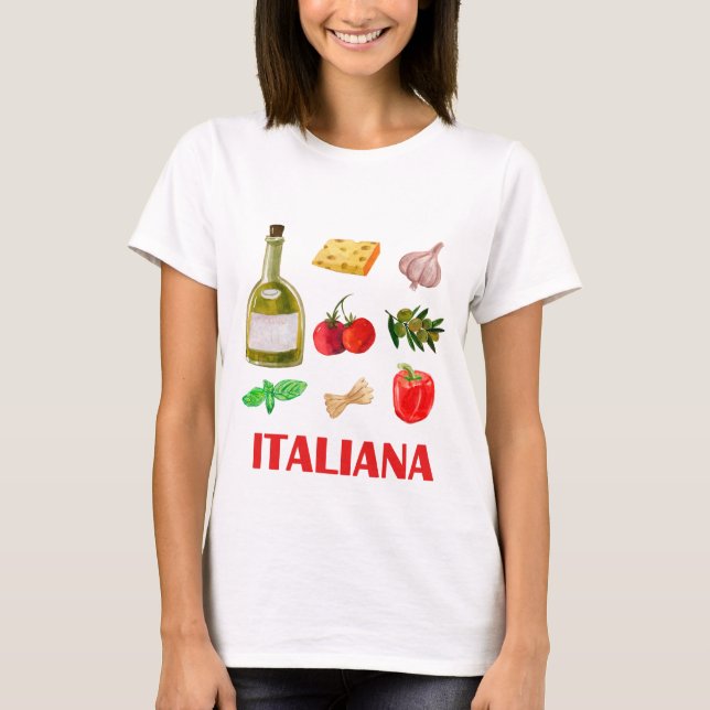 T-shirt Saveur italienne (Devant)
