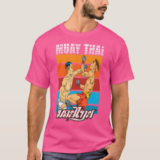 T-shirt Sawadee Thai traditionnel Sak Yant Thai Twin Tiger