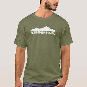T-shirt Sawtooths S'Il Vous Plaît