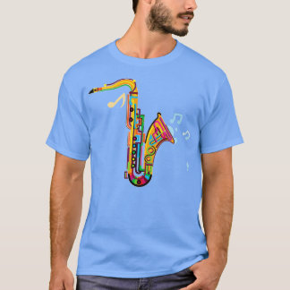 T-shirt Saxaphone Drôle Dons Instrument de musique