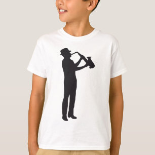 T-shirt saxophon