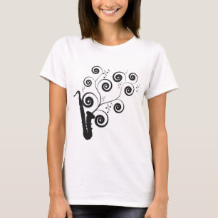 T-shirt Saxophone