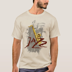 T-shirt Saxophone de jazz