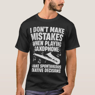 T-shirt Saxophone drôle pour hommes femmes joueur de group