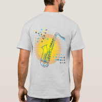 Saxophone Illustration Cool Art moderne Saxophonis