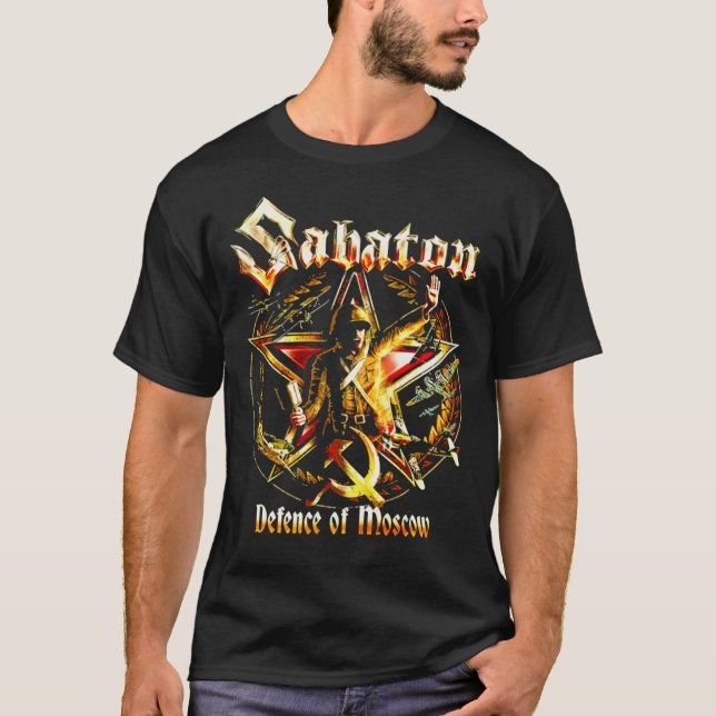 T-shirt Sbton 01 Sabaton Meilleur Vendeur   (Devant)