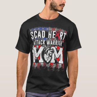 T-shirt SCAD Attaque cardiaque Survivant Force Guerrier Pr