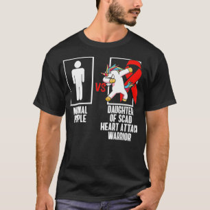 T-shirt SCAD Attaque cardiaque Survivor Copier US Guerrier