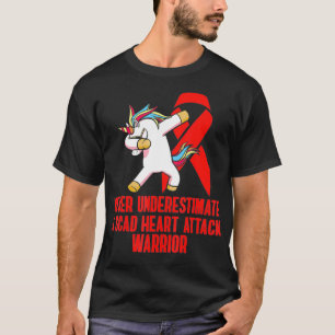 T-shirt SCAD Coeur Attaque Survivante Traitement US Warrio