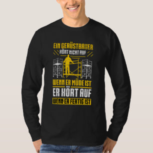 T-shirt Scaffolage Professionnel Hommes Scaffolant Dire C