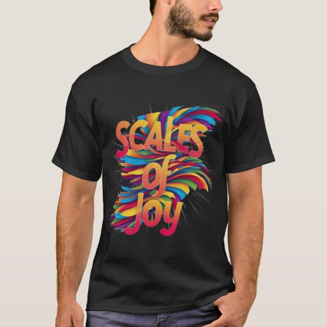 T-shirt Scales de joie (Devant)