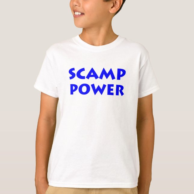 T-shirt Scamp Power Now ! (Devant)