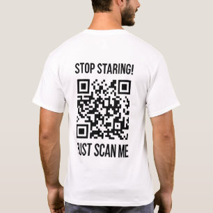 T-shirt Scan Me : Faites Ce Qui Rend Votre Âme Heureuse