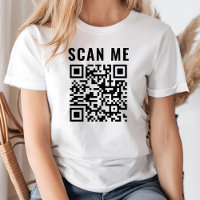 Scan personnalisé Code QR Adresse Web scannable ou