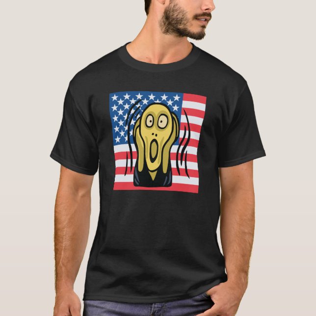 T-shirt Scandale américain (Devant)