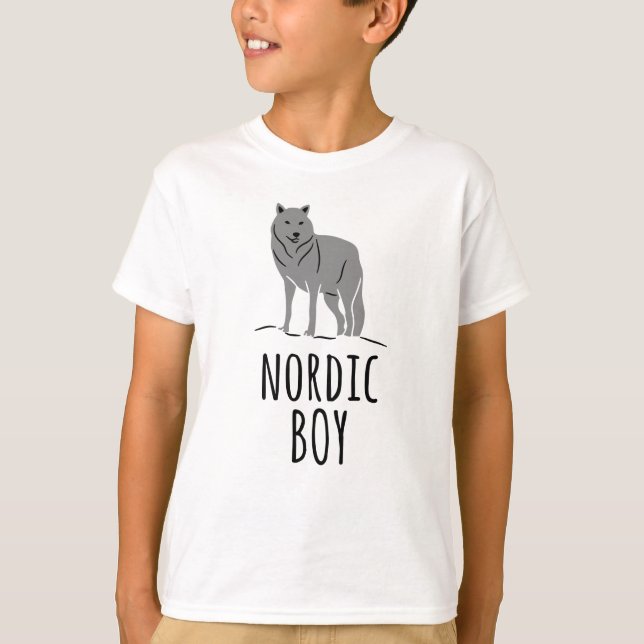 T-shirt Scandinavie nordique Suède Norvège (Devant)