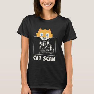 T-shirt Scanner du chat Radiographie du chat Radiologie du
