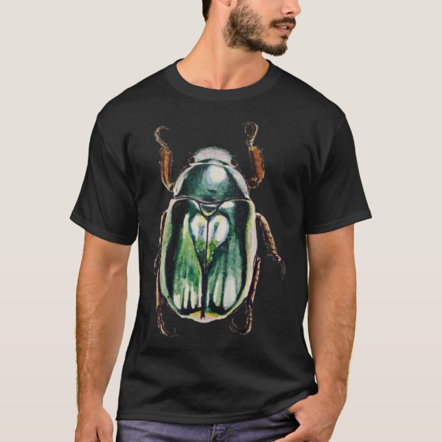 T-shirt Scarab beetle (Devant)
