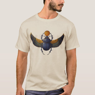 T-shirt Scarabée ailé égyptien antique Khepri Dieu Soleil