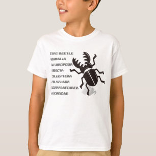 T-shirt Scarabée de mâle