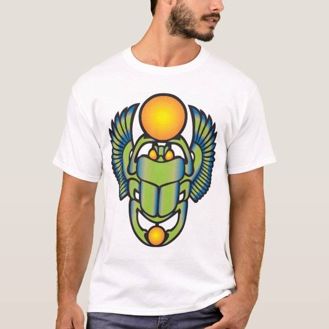 T-shirt Scarabée égyptien (Devant)