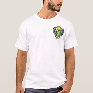 T-shirt Scarabée égyptien - avant/arrière