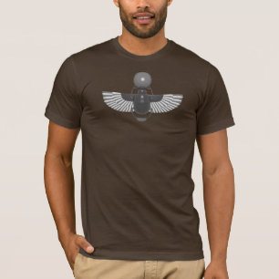 T-shirt Scarabée modifié la tonalité gris
