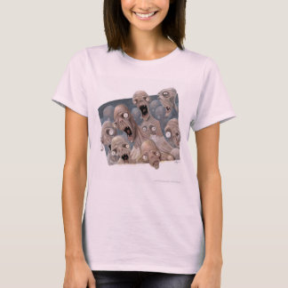 T-shirt scared_zombies