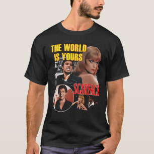 T-shirt Scarface Le Monde Vous Appartient