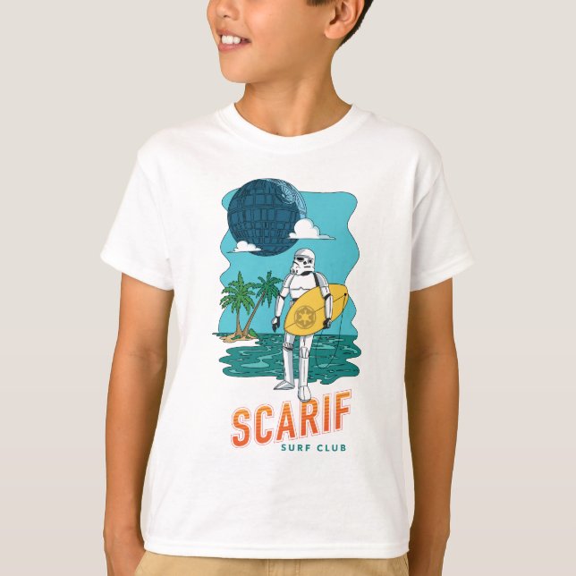 T-shirt Scarif Surf Club (Devant)