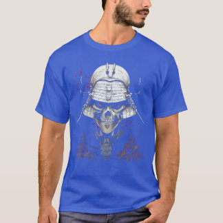 T-shirt Scary Samurai Skeleton Undead Zombie Gothic Horror