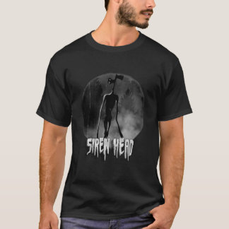 T-shirt Scary Siren Head vintage meme