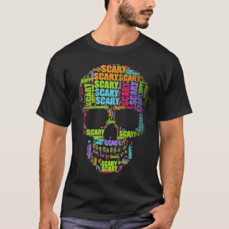 T-shirt Scary Skull Scary Halloween