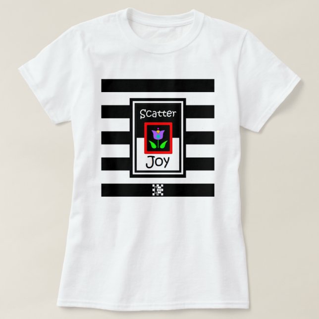 T-shirt Scatter Joy (Design devant)