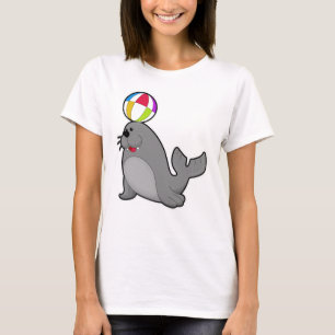 T-shirt Sceau aux sports nautiques avec water polo
