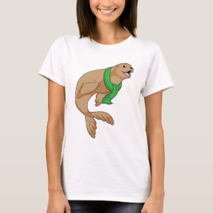 T-shirt Sceau avec écaille