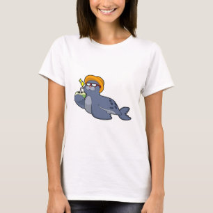 T-shirt Sceau avec noix de coco