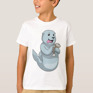 T-shirt Sceau avec poisson