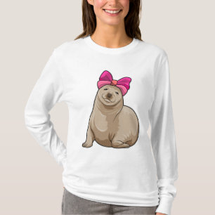 T-shirt Sceau avec ruban