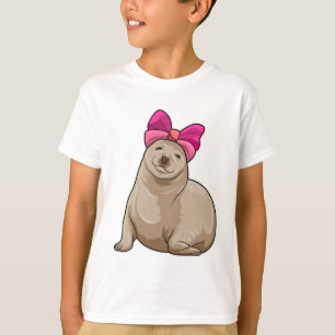 T-shirt Sceau avec ruban