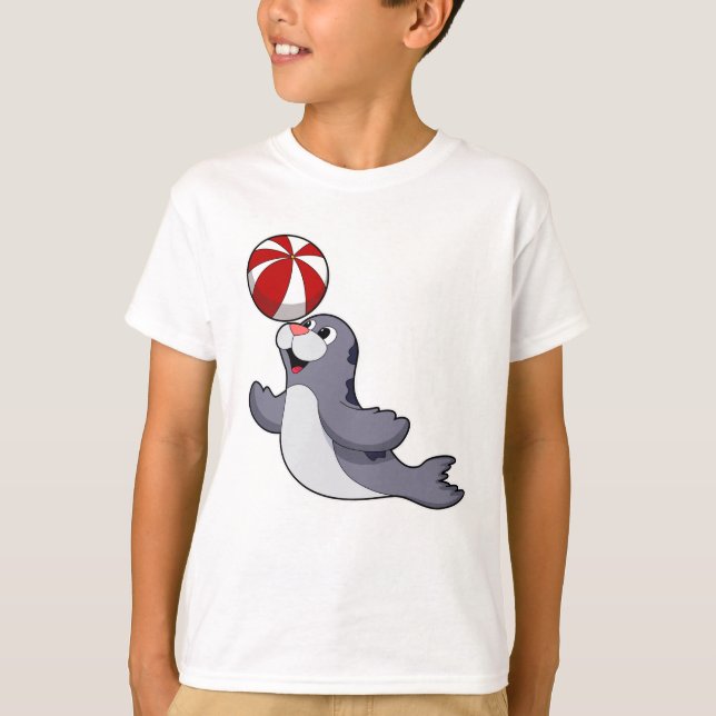 T-shirt Sceau avec water polo (Devant)