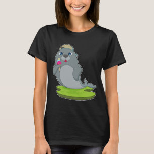 T-shirt Sceau cône crème glacée