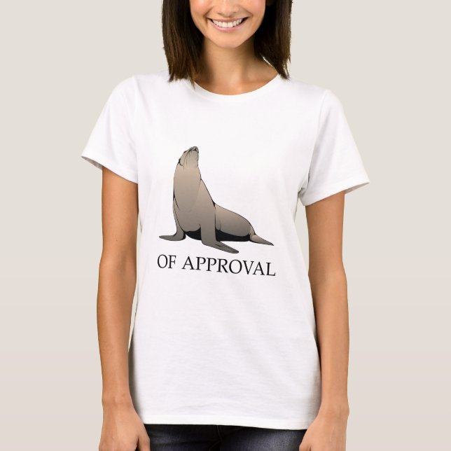T-shirt Sceau D'Approbation (Devant)