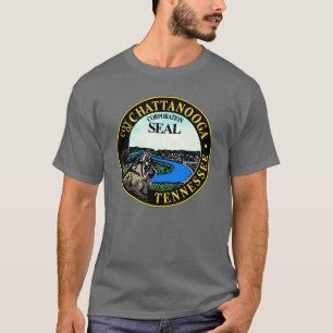 T-shirt Sceau de Chattanooga, Tennessee
