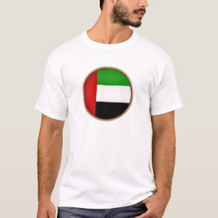 T-shirt Sceau de drapeau des Émirats arabes unis cool