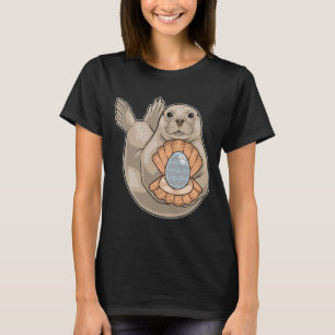 T-shirt Sceau de perle de Pâques