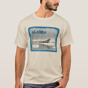 T-shirt Sceau De Ruban Sur Glace